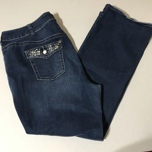 Lane Bryant Slim Boot Genius Fit Jeans Sz. 24